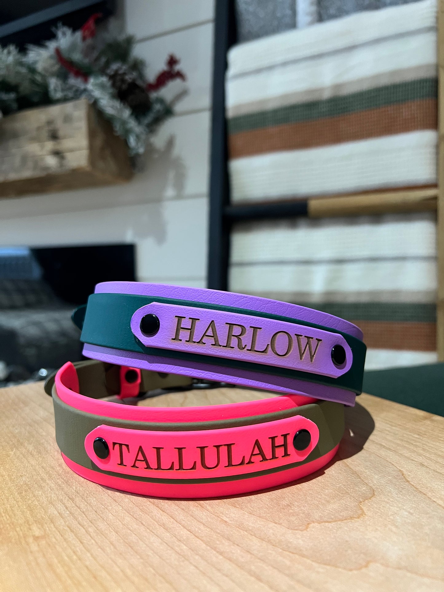 Double Stacked - Engraved With Nameplate