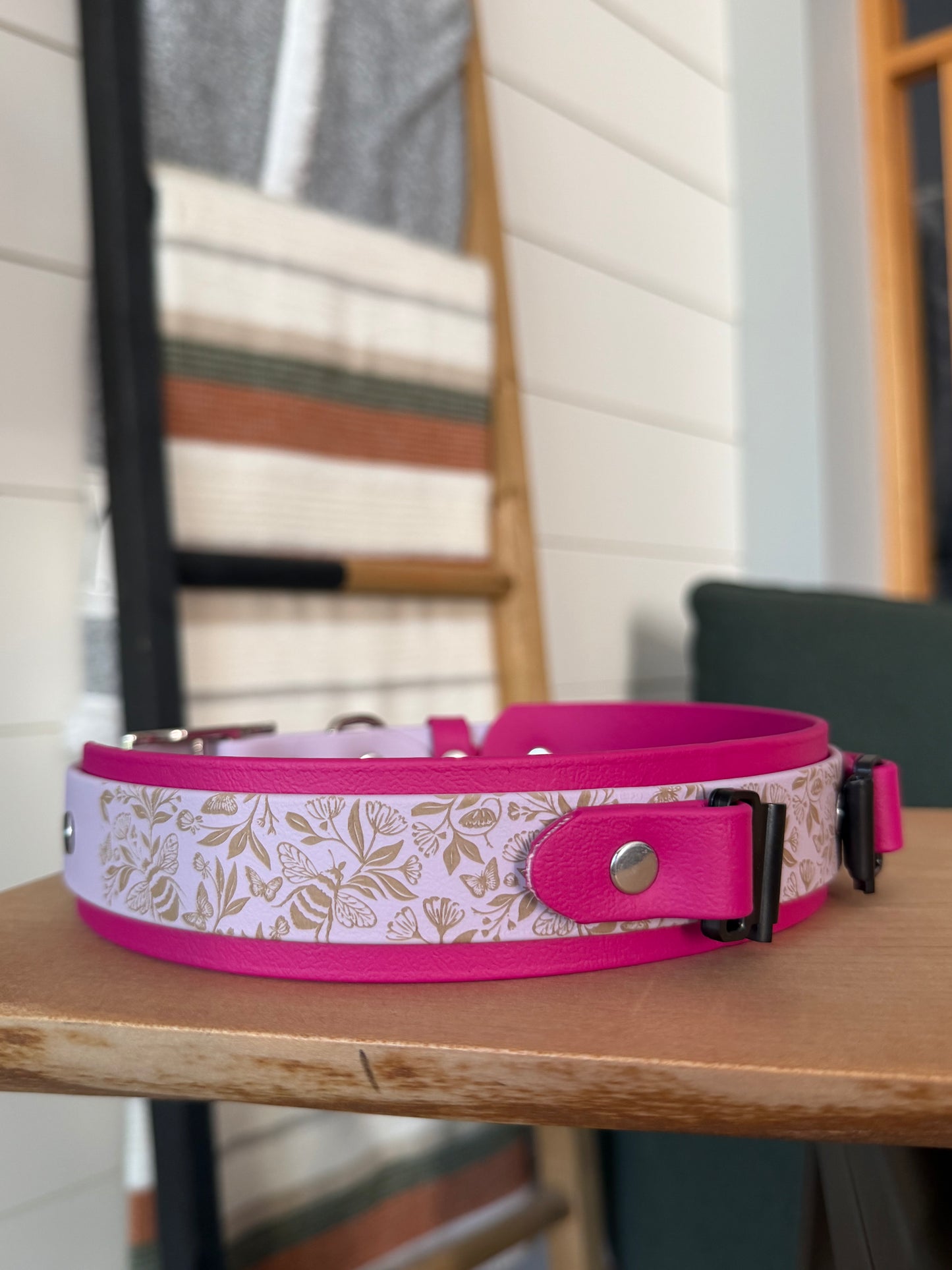 Floral and Girly Theme - Pick-A-Pattern - Fi 3/3+ Compatible Double Stacked Collar