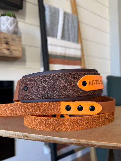 Tooling Theme - Pick-A-Pattern - Engraved Classic Leash