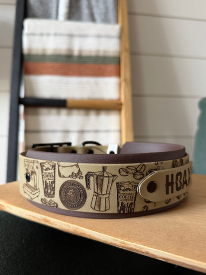 Double empilement - Gravé avec plaque signalétique